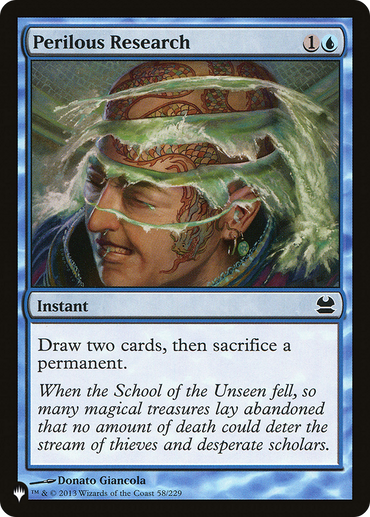 Perilous Research [The List Reprints]