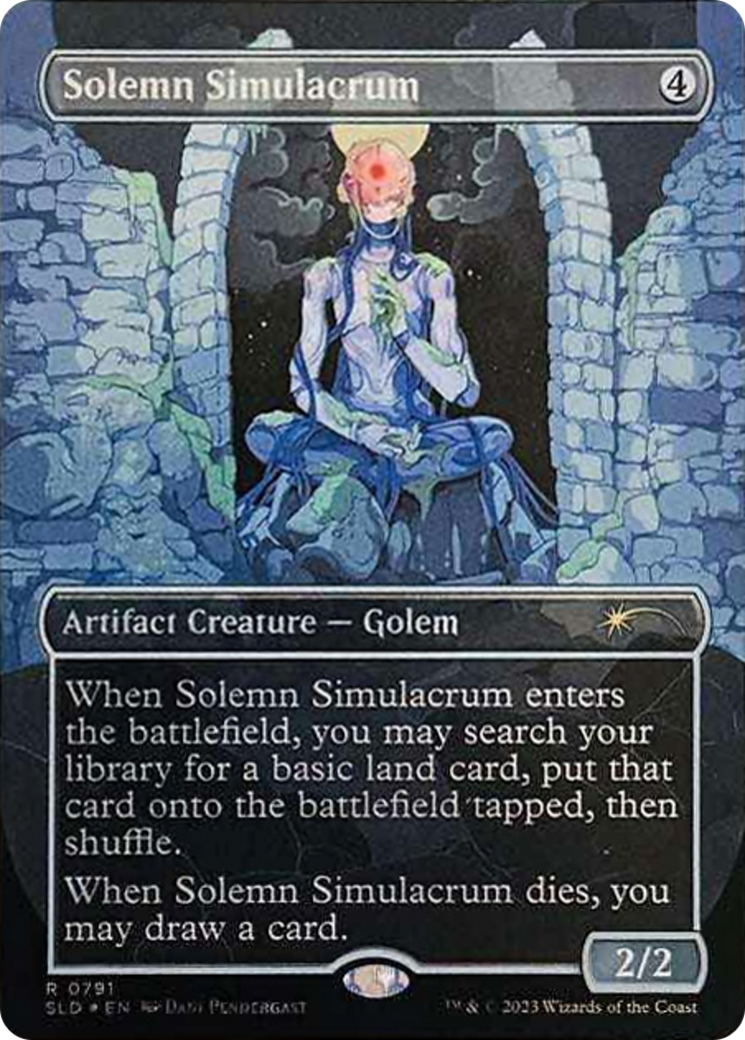 Solemn Simulacrum (0791) [Secret Lair Drop Series] 