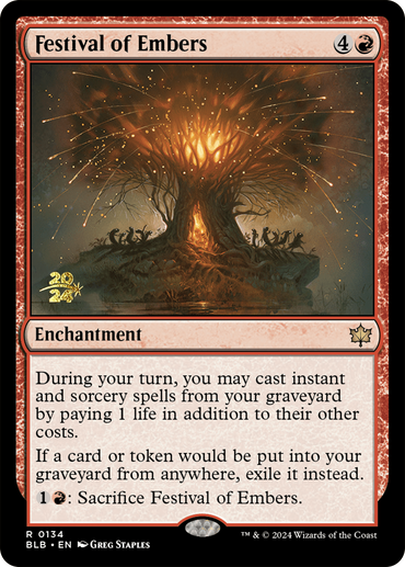 Festival of Embers [Bloomburrow Prerelease Promos] 