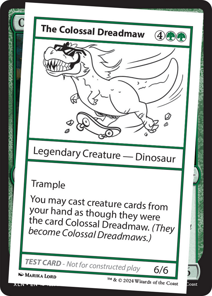 The Colossal Dreadmaw [Mystery Booster 2 Playtest Cards] 