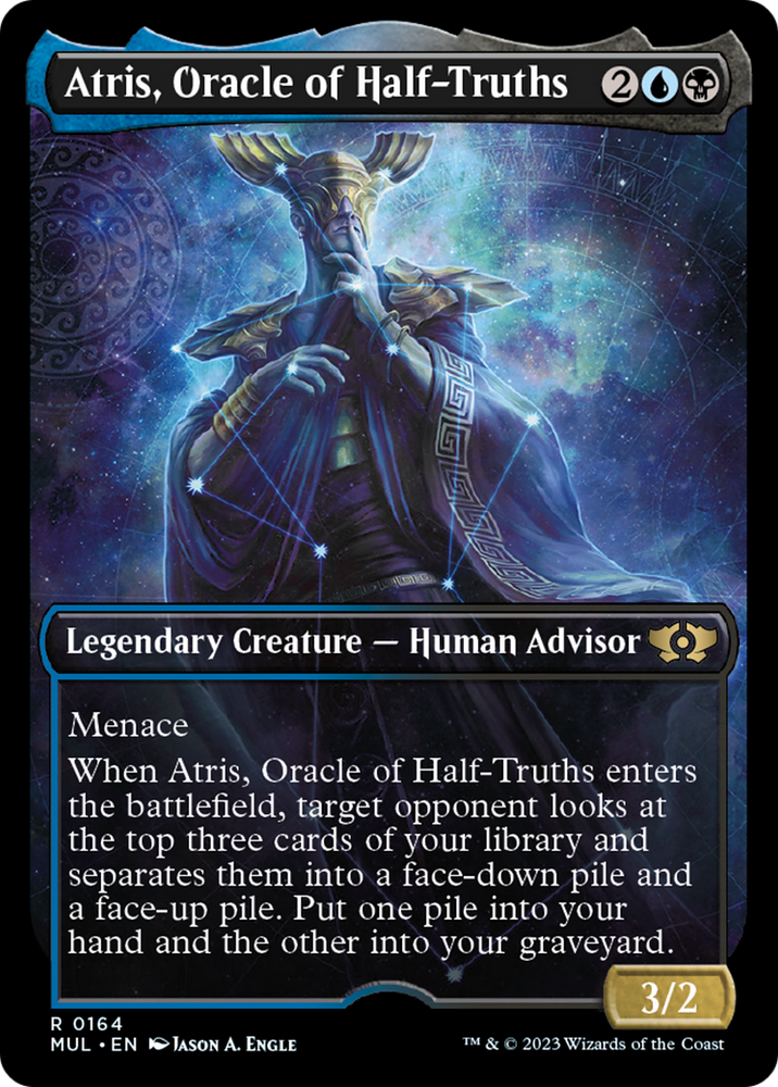 Atris, Oracle of Half-Truths (Halo Foil) [Multiverse Legends] 