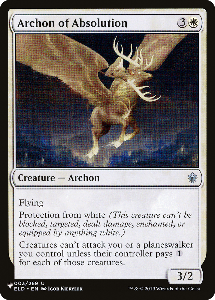 Archon of Absolution [The List Reprints] 