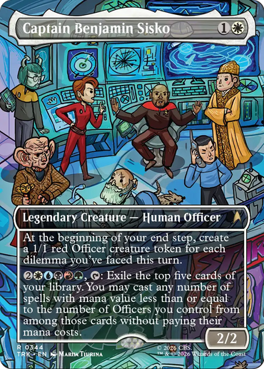 Captain Benjamin Sisko (Borderless) [Star Trek]