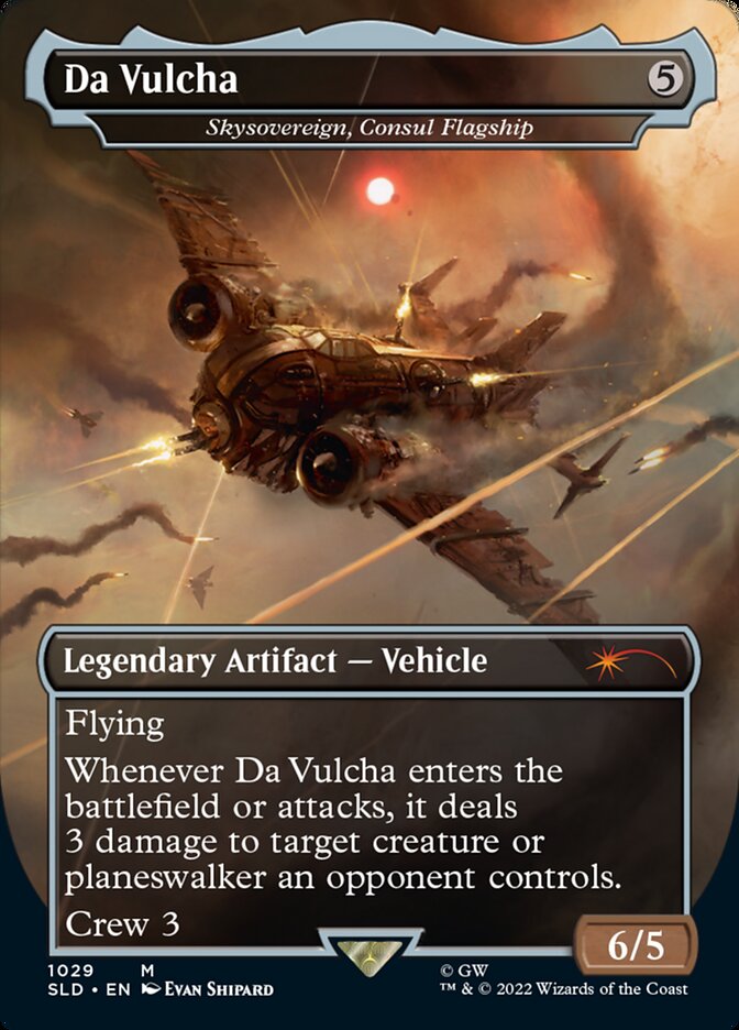 Da Vulcha - Skysovereign, Consul Flagship (Borderless) [Secret Lair Drop Series] 