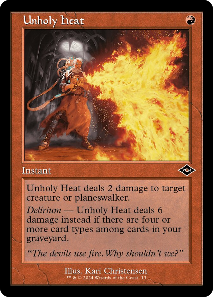 Unholy Heat (Retro) [Modern Horizons 2] 