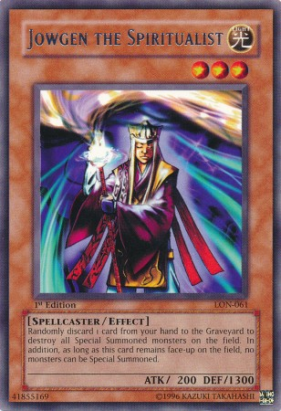 Jowgen the Spiritualist [LON-061] Rare 