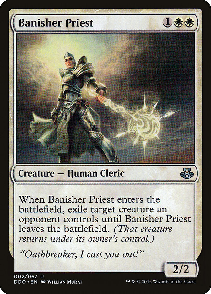 Banisher Priest [Duel Decks: Elspeth vs. Kiora] 