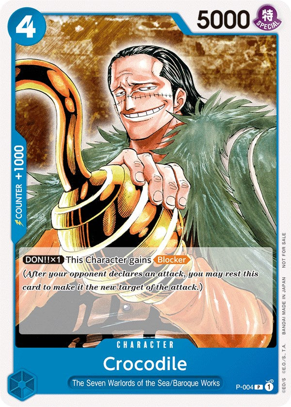 Crocodile (Promotion Pack 2022) [One Piece Promotion Cards] 