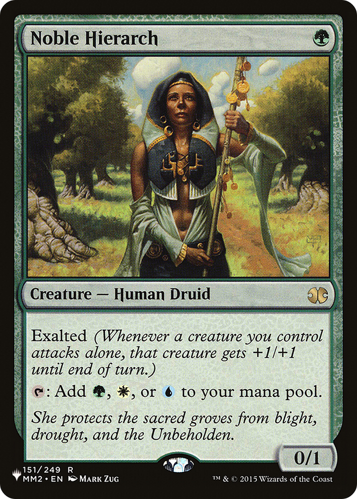 Noble Hierarch [The List Reprints] 