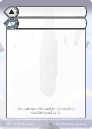 Helper Card (2/9) [Strixhaven: School of Mages Tokens] 