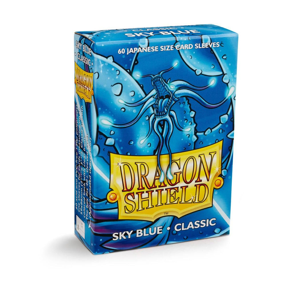 Dragon Shield: Japanese Size 60ct Sleeves - Sky Blue (Classic) 