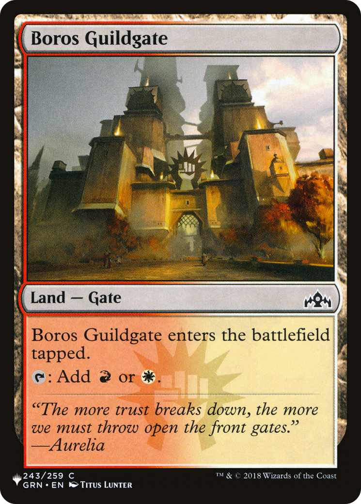 Boros Guildgate [The List] 