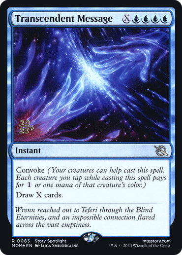 Transcendent Message [March of the Machine Prerelease Promos] 