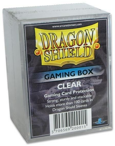 Dragon Shield: Strongbox - Clear (Gaming Box)