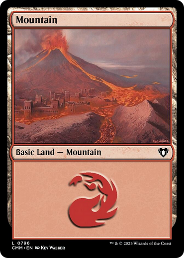 Mountain (796) [Commander Masters] 