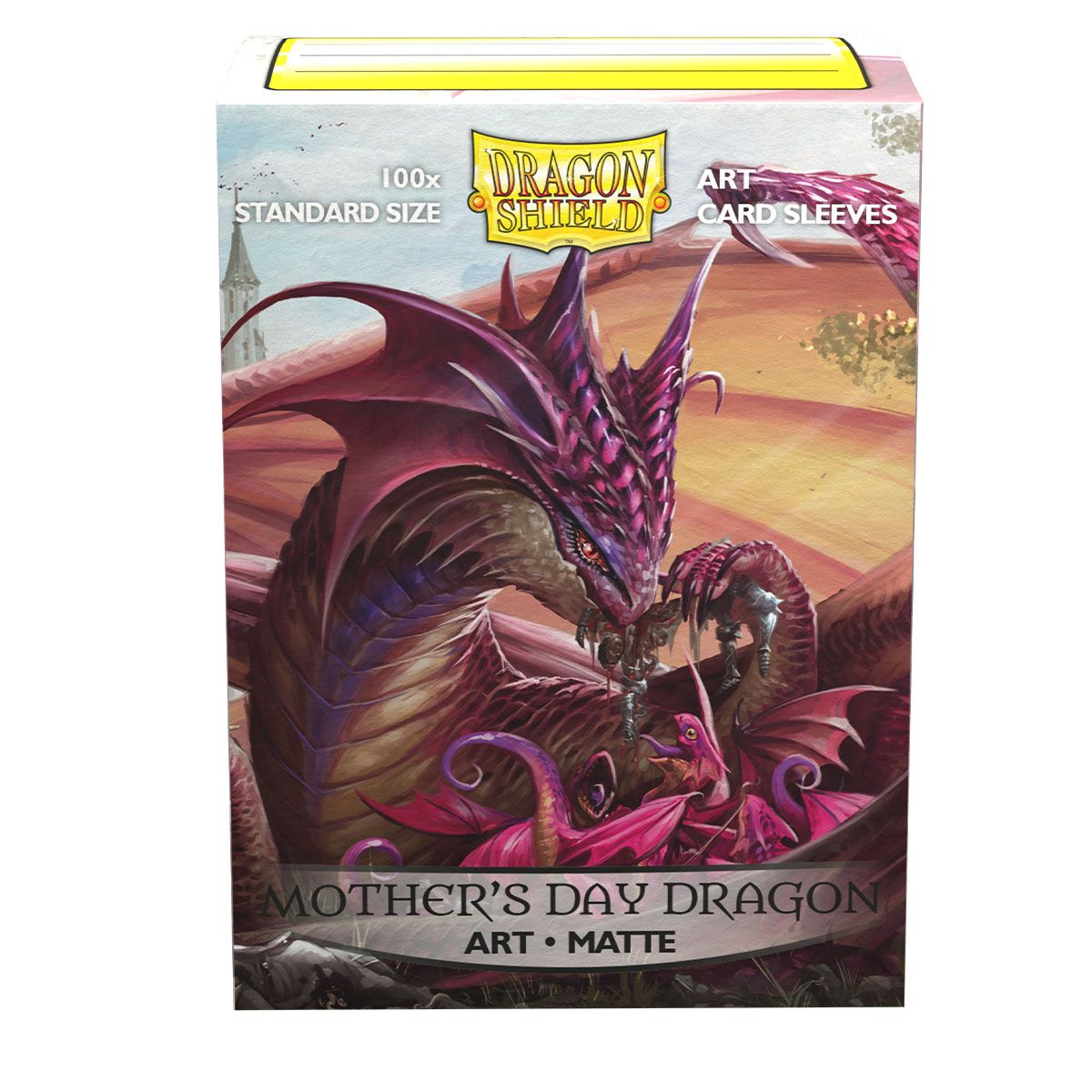 Dragon Shield: Standard 100ct Art Sleeves - Mother's Day Dragon (2020) 