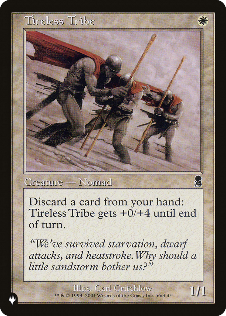 Tireless Tribe [The List Reprints] 