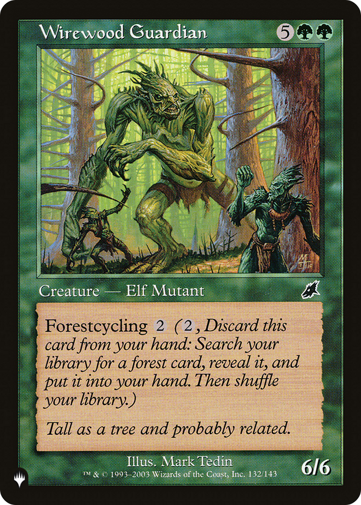 Wirewood Guardian [The List Reprints] 