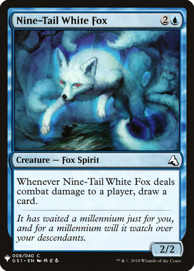 Nine-Tail White Fox [Mystery Booster] 