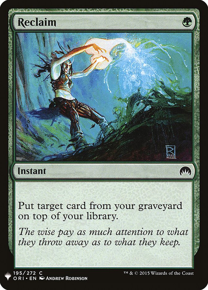 Reclaim [Mystery Booster] 