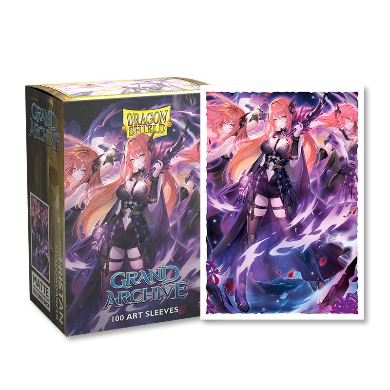 Dragon Shield: Standard 100ct Sleeves - Grand Archive (Tristan, Shadowdancer) 