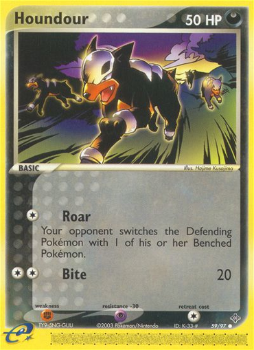 Houndour (59/97) [EX: Dragon] 