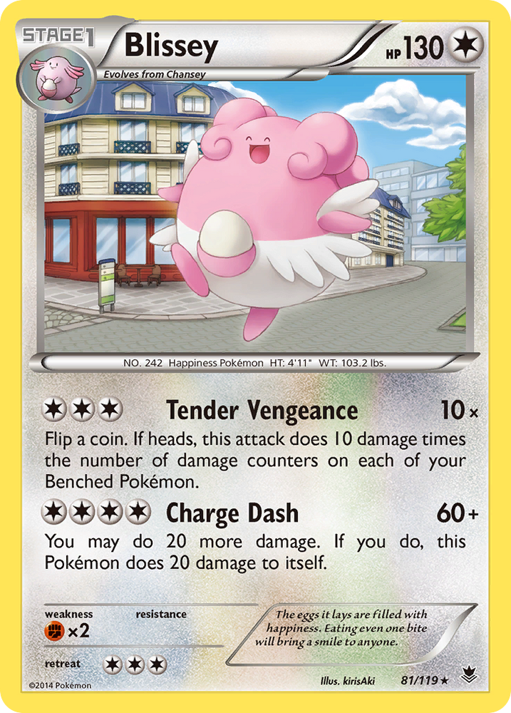 Blissey (81/119) [XY: Phantom Forces] 