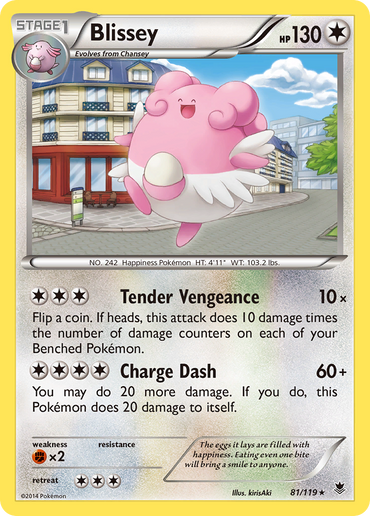 Blissey (81/119) [XY: Phantom Forces] 