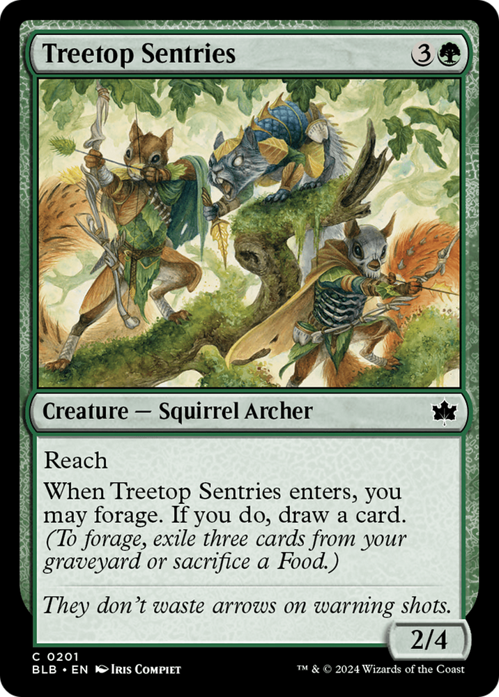 Treetop Sentries [Bloomburrow] 