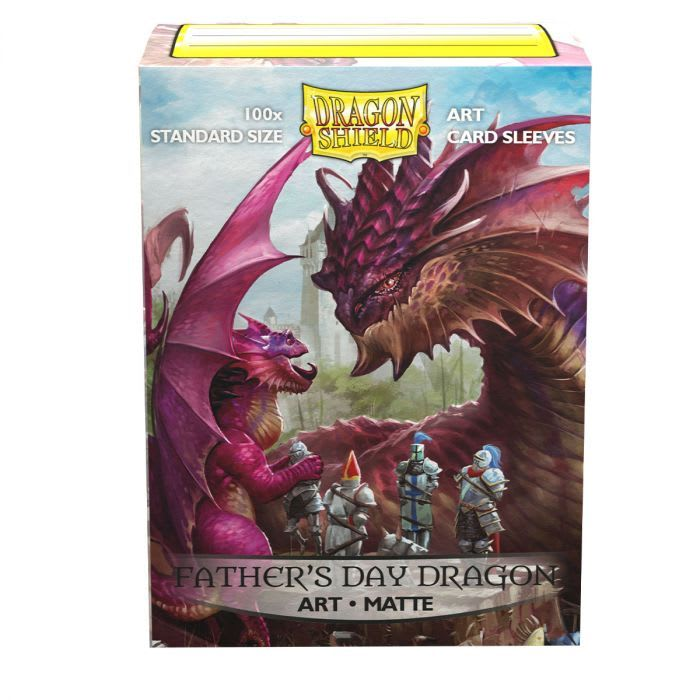 Dragon Shield: Standard 100ct Art Sleeves - Father's Day Dragon (2020) 