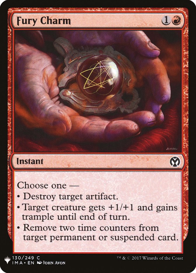 Fury Charm [Mystery Booster] 