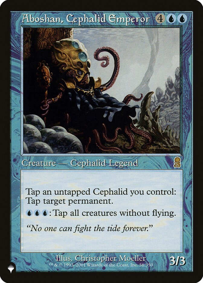 Aboshan, Cephalid Emperor [The List] 