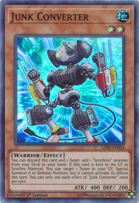 Junk Converter [LED6-EN024] Super Rare 