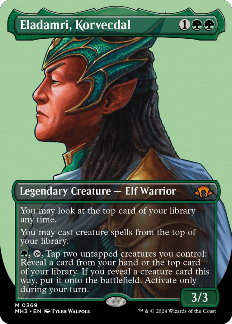 Eladamri, Korvecdal (Borderless) [Modern Horizons 3] 