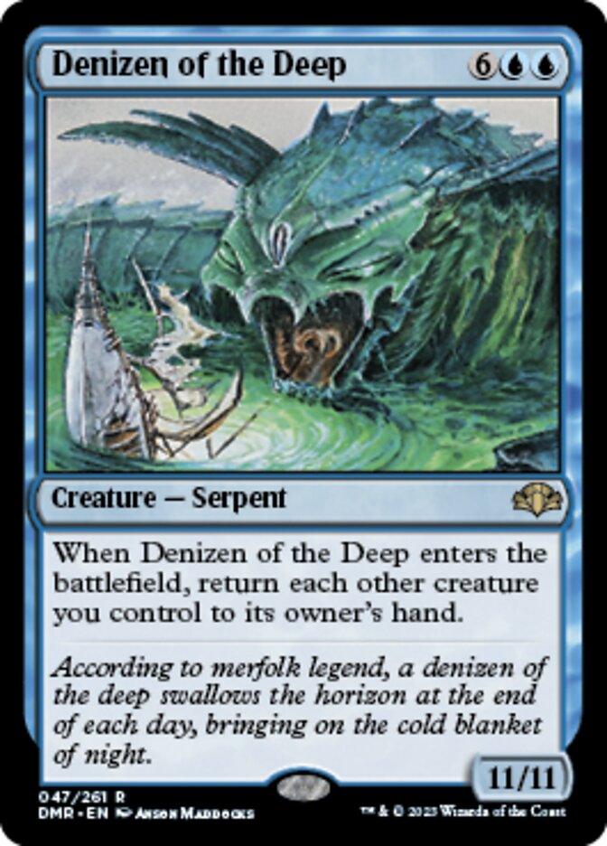 Denizen of the Deep [Dominaria Remastered] 