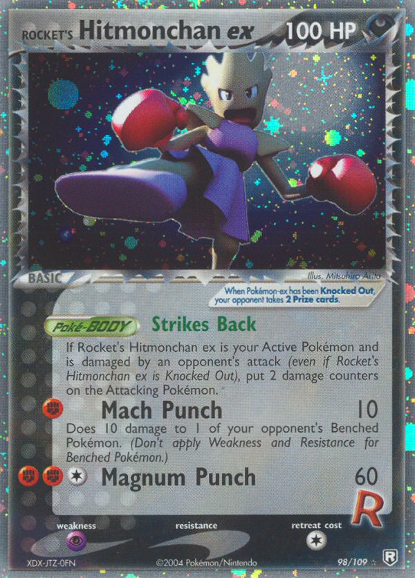 Rocket's Hitmonchan ex (98/109) [EX: Team Rocket Returns] 