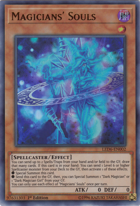 Magicians' Souls [LED6-EN002] Ultra Rare 