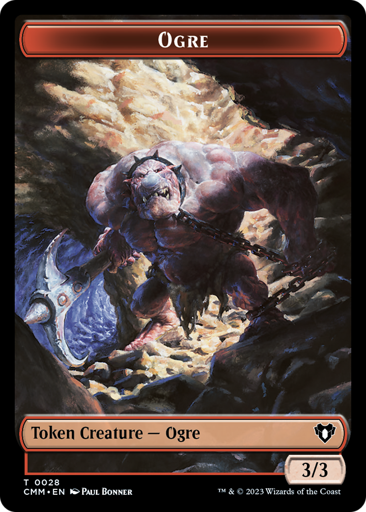 Ogre Token [Commander Masters Tokens] 