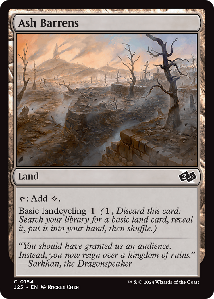 Ash Barrens [Foundations Jumpstart] 