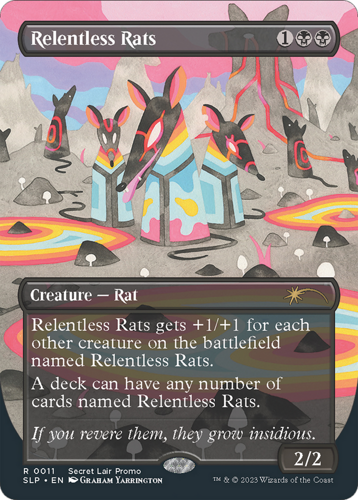 Relentless Rats (0011) [Secret Lair Showdown] 