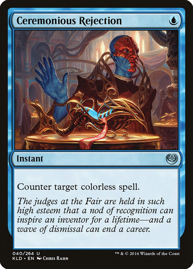 Ceremonious Rejection [Kaladesh] 