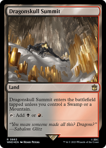 Dragonskull Summit (Surge Foil) [Doctor Who] 