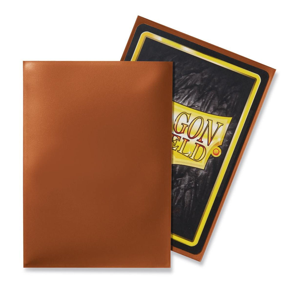 Dragon Shield: Standard 100ct Sleeves - Copper (Classic) 