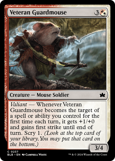 Veteran Guardmouse [Bloomburrow] 