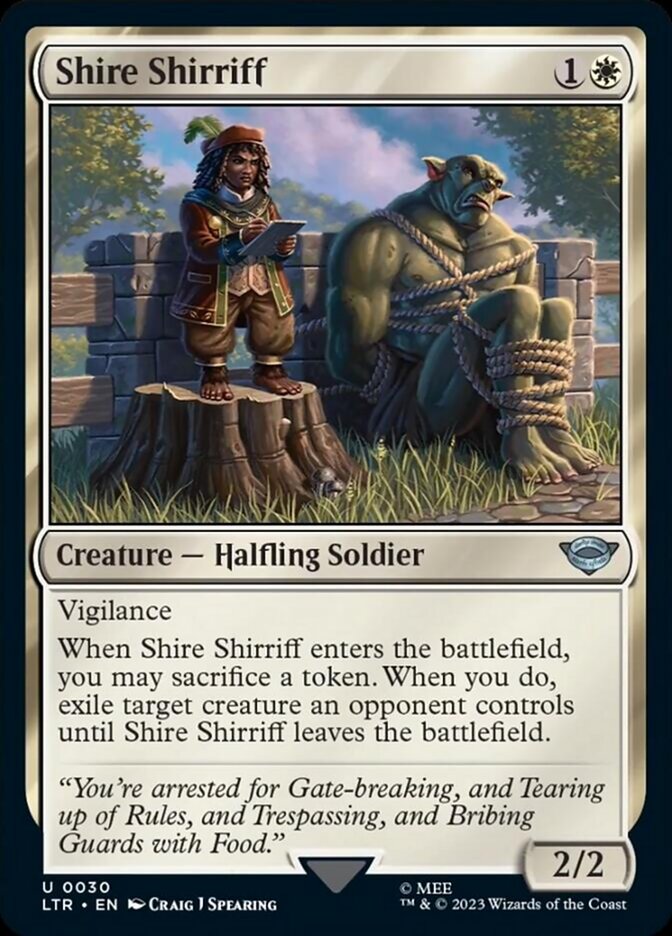 Shire Shirriff [The Lord of the Rings: Tales of Middle-Earth] 