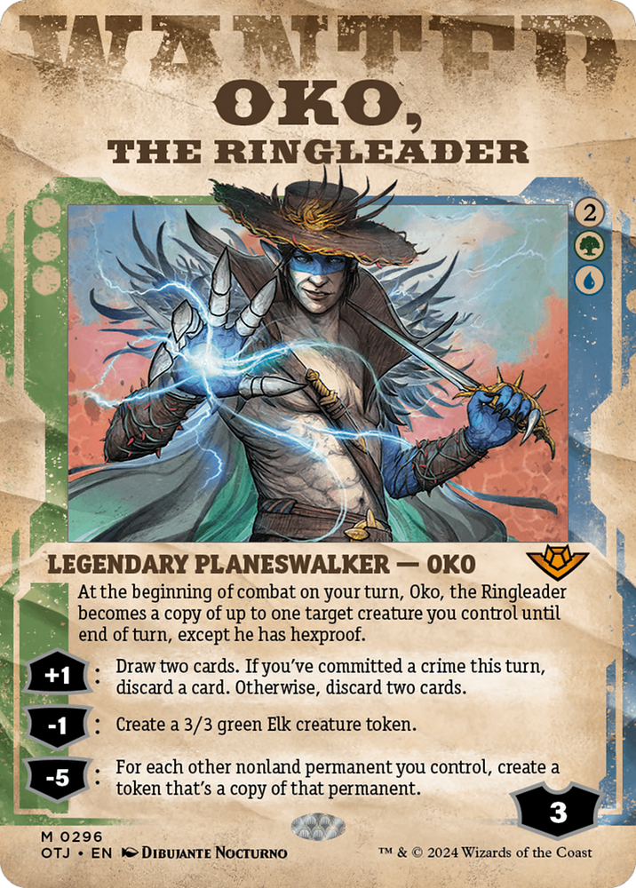 Oko, the Ringleader (Showcase) [Outlaws of Thunder Junction] 