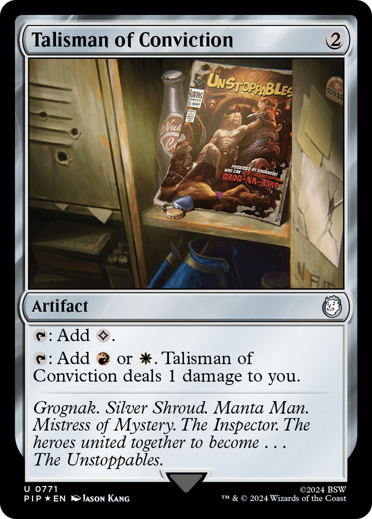 Talisman of Conviction (Surge Foil) [Fallout]