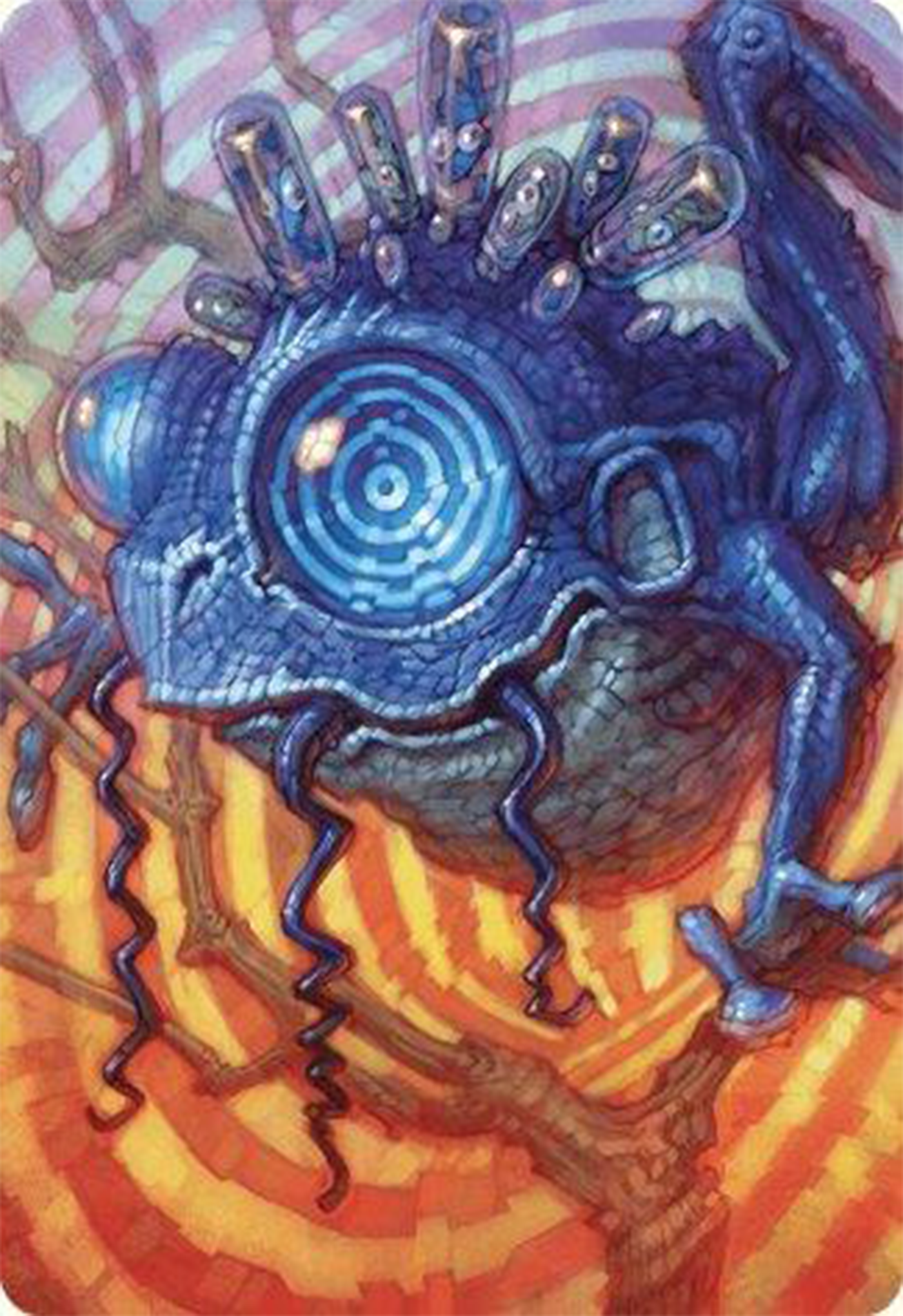 Psychic Frog Art Card [Modern Horizons 3 Art Series] 