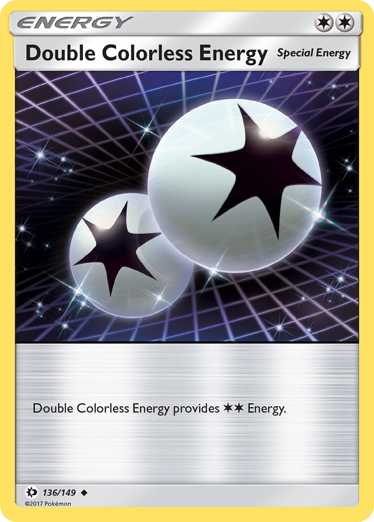 Double Colorless Energy (136/149) [Sun & Moon: Base Set] 