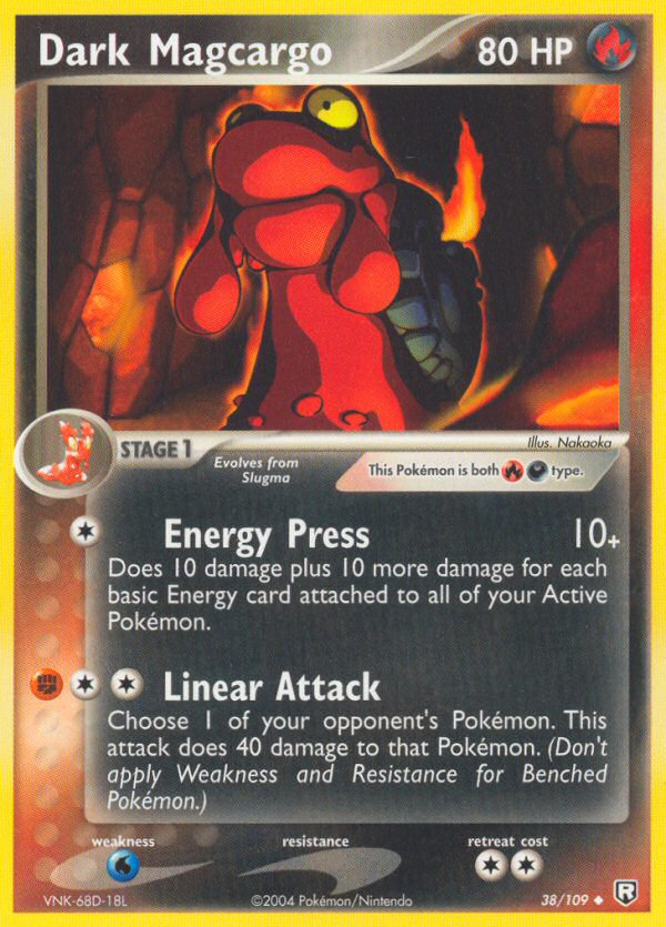 Dark Magcargo (38/109) [EX: Team Rocket Returns] 